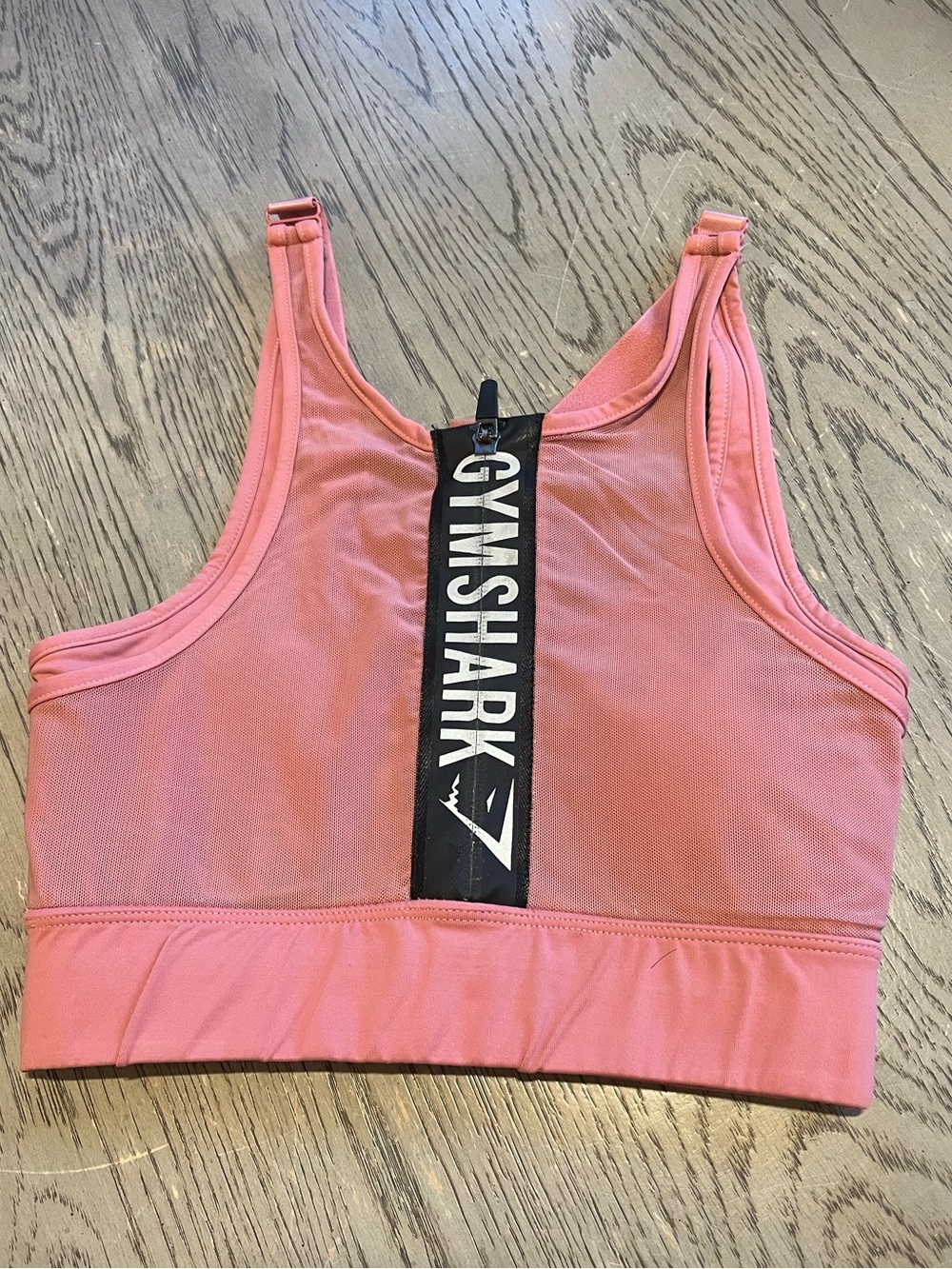 Gymshark Coral Pink Racerback Sports Bra